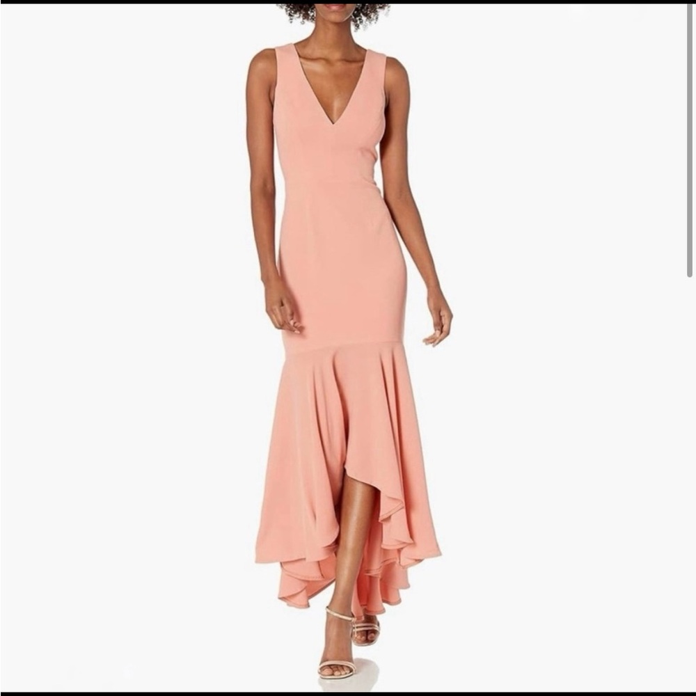 Dress the Population Hi lo long dress